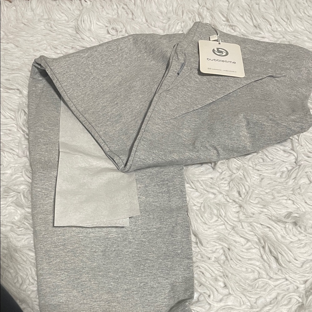 Gray Bubblelime yoga Pants